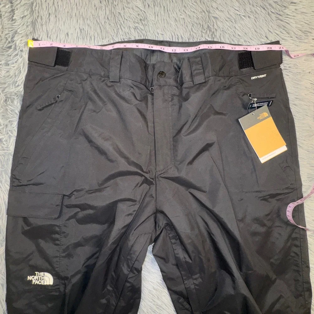 The North Face Freedom Snow Pants Men's XXL DryVent Ski Snowboard TNF Black‎ NEW